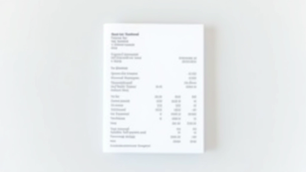 Documento de recibo de vencimento em papel branco com números e rubricas bem visíveis, luz suave de estúdio, foco nos detalhes das linhas e valores
